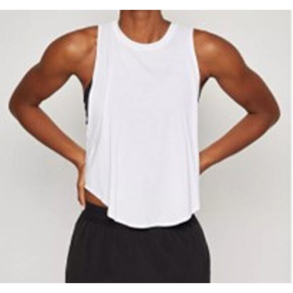 NWT Women's White Tank Size Medium - Picture 3 of 8